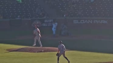 Cubs prospect Owen Ayers' RBI double