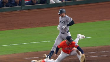 Carlos Correa turns double play after a review