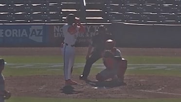 Enrique Bradfield Jr.'s two-run double