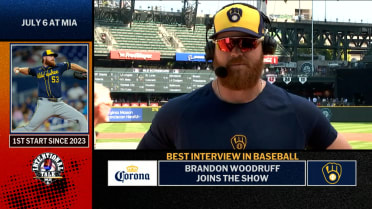 Brandon Woodruff talks Brewers' hot streak