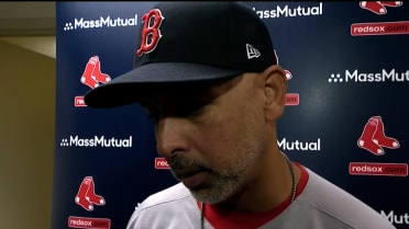 Alex Cora on the Red Sox's struggles, 3-2 loss