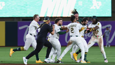 Shea Langeliers pega el hit del gane