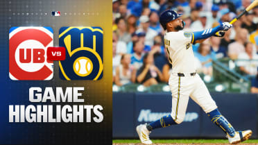 Brewers crush three homers in win vs. Cubs