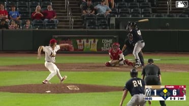Alex McCoy singles on a ground ball to left fielder Tre Richardson III. Kai Roberts scores.