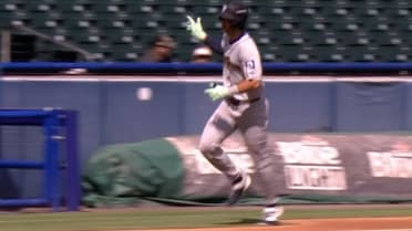 Spencer Jones slugs a solo home run
