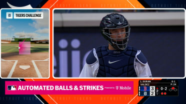 Called ball overturned as strikeout after ABS