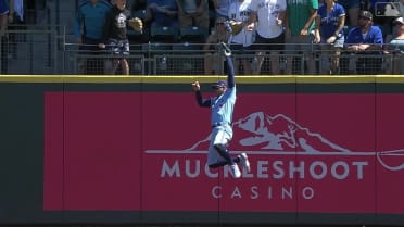 George Springer's leaping catch