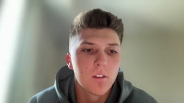 Colby Shelton on Minor League Player of the Month win
