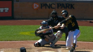 Henry Davis' two-run single