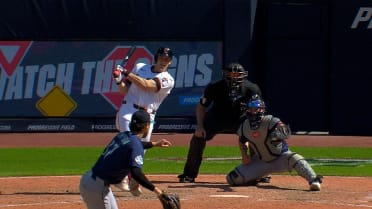 Chase DeLauter's game-tying two-run single