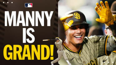 Manny Machado pega un grand slam