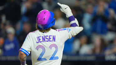 Carter Jensen's two homer game
