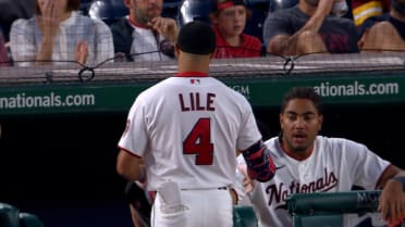 Daylen Lile's sacrifice fly