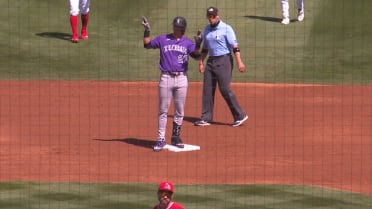 Jordan Beck's RBI double