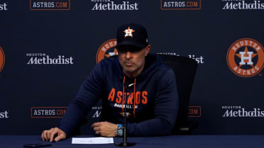 Joe Espada discusses the Astros' 11-2 win