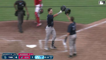 Bryce Martin-Grudzielanek's first pro home run