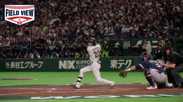 Field View: Ukyo Shuto's three-run home run