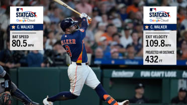 Christian Walker's 432-foot, 109.8 mph home run