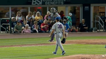 Jonathan Santucci's seven strikeouts