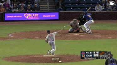 Michael McGreevy strikes out nine over six innings