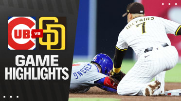 Cubs vs. Padres Highlights