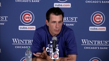 Craig Counsell on the Cubs' 1-0 loss