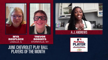 Play Ball Players of the Month