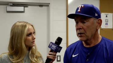 Bruce Bochy talks Rangers' offense, Leiter's start