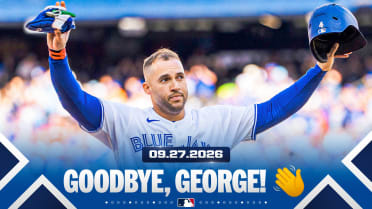 George Springer's possible final at-bat for Blue Jays