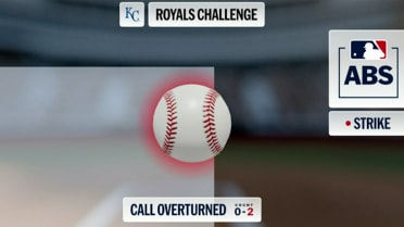Ball 1 call overtured following ABS challenge