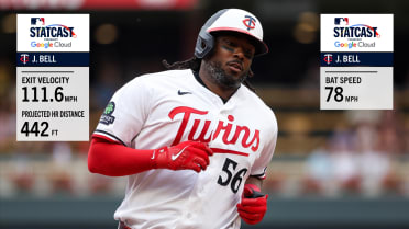 Josh Bell's 442-foot, 111.6 mph home run