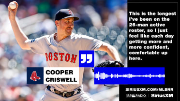 Cooper Criswell discusses being in the Major Leagues