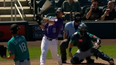 Edouard Julien's two-run double