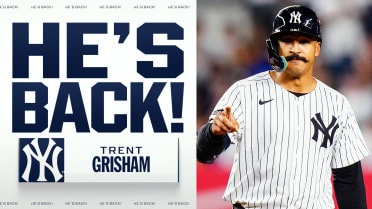 Trent Grisham accepts qualifying offer from Yankees