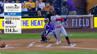 Michael A. Taylor's 468-foot HR