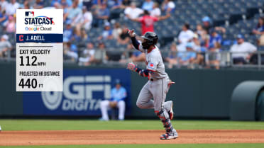 Jo Adell pega cuadrangukar de 440-foot home run