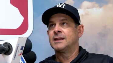 Aaron Boone on Luis Gil's start, ejection in 2-1 win 