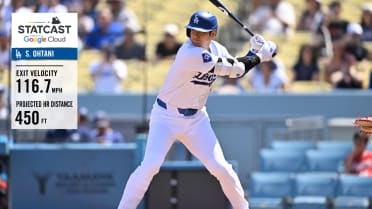 Shohei Ohtani hammers a 450-foot home run