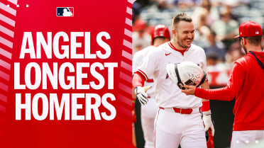 Angels’ longest homers of 2025
