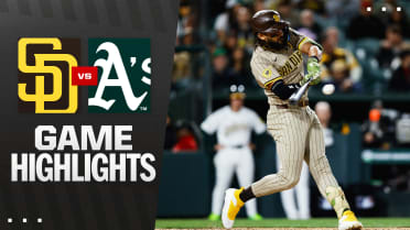 Padres vs. Athletics Highlights