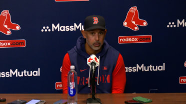 Alex Cora discusses the Red Sox 4-2 loss