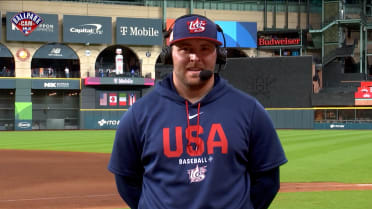 David Bednar on being apart of the Team USA bullpen