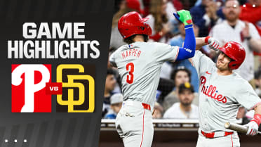 Phillies vs. Padres Highlights