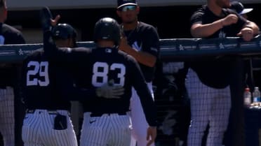 Ali Sánchez walks it off on a sac fly