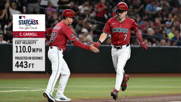 Corbin Carroll crushes 443-foot home run