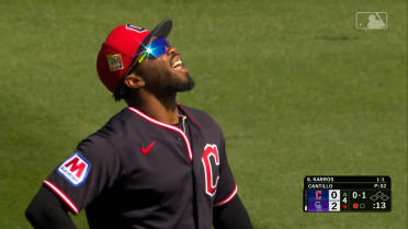 Kahlil Watson catches Brett Sullivan's fly out 