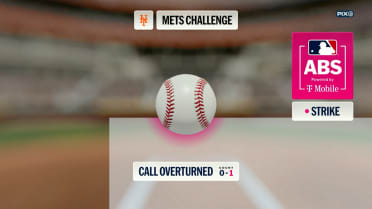 Ball 1 call overturned after Mets' ABS challenge