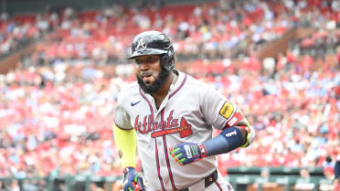 Jonrón solitario de Marcell Ozuna 