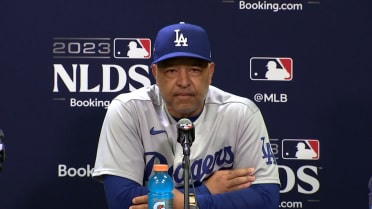 Roberts on Dodgers' loss in NLDS
