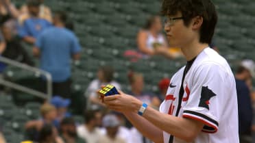 Rubik's Cube first pitch